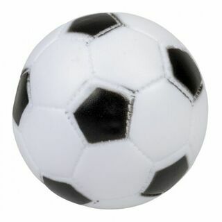 Игрушка для собак виниловая &quot;Мяч футбольный&quot; 7,3 см