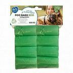 DUVO+ Пакеты для уборки за собакой "Био", зелёные, 33х20см, 4x20шт (Бельгия)
