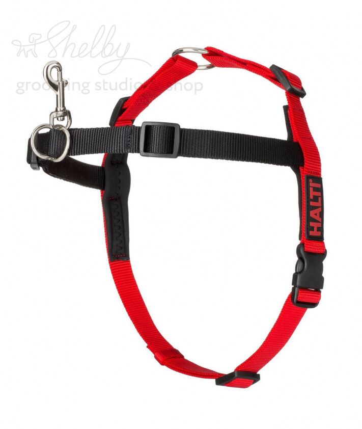 COA Корректирующая шлейка для собак "HALTI Front Control", красно-чёрная, S, 36-64см (Великобритания
