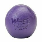Игрушка для собак мячик 9 см фиолетовая