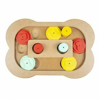 DUVO+ Развивающая игрушка - головоломка для животных деревянная&quot;Косточка&quot;, 28x19x2.5см (Бельгия)