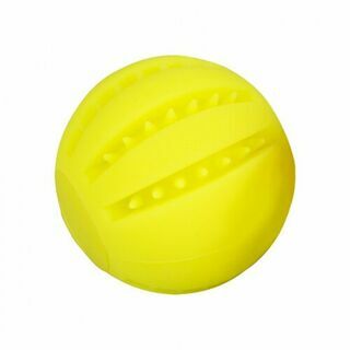 DUVO+ Игрушка для собак интерактивная, &quot;Мяч светящийся&quot;, жёлтый, 10см