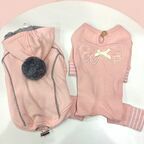 377 PA-OW Куртка-толстовка двухсторонняя S/M Розовый # 502