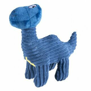 DUVO+ Игрушка для собак мягкая &quot;Динозавр - Бронтозавр&quot;, синяя, 25х11х25см (Бельгия)