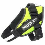 JULIUS-K9 шлейка для собак IDC®-Powerharness 1 (63-85см/ 23-30кг), зеленый неон