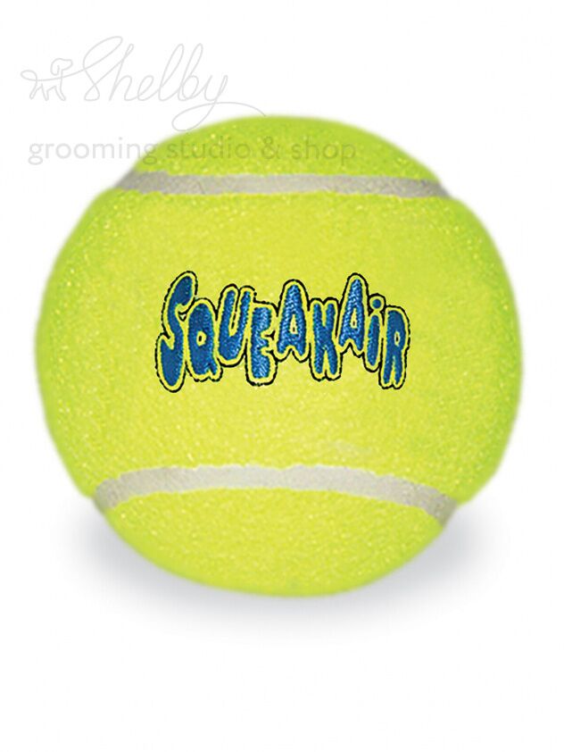 KONG игрушка для собак Air "Теннисный мяч" большой 8 см
