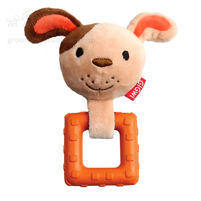 Игрушка для маленьких собак Собачка с пищалкой 15см, серия SUPPA PUPPA