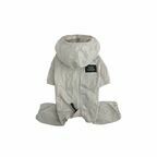 002 PA-OW Дождевик/пыльник с капюшоном для девочки XL Серый # 32