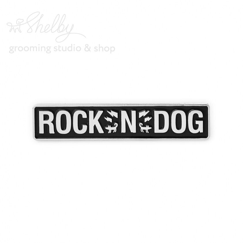 Значок эмалированный ROCK N DOG