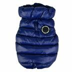 PUPPIA Жилет для собак утеплённый "Ultra Light Vest A", синий M 32 см 42 см 19 см