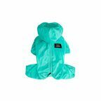 002 PA-OW Дождевик/пыльник с капюшоном для девочки S/M Ментол # 709