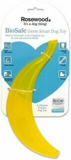 ROSEWOOD Игрушка для собак резиновая &quot;Банан Био&quot;, жёлтый, 23см 