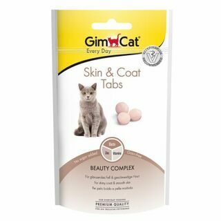 GIMCAT Витамины для кошек для кожи и шерсти Скин и коат табс&quot; 40 г (30017)