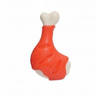 ROSEWOOD Игрушка для собак нейлон &quot;Бедро куриное с ароматом&quot;, красная, 18см (Великобритания)
