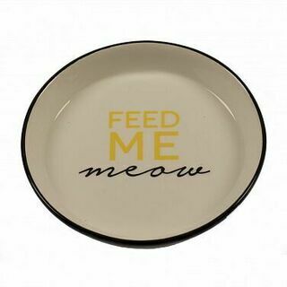 DUVO+ Миска для животных керамическая &quot;Feed Me Meow&quot;