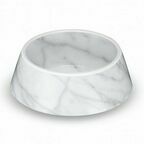 TARHONG Миска для животных "Carrara Marble", белый мрамор, 19.7х6.4см/700мл