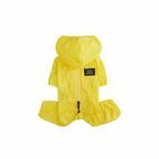 002 PA-OW Дождевик/пыльник с капюшоном для девочки S/M Желтый # 290