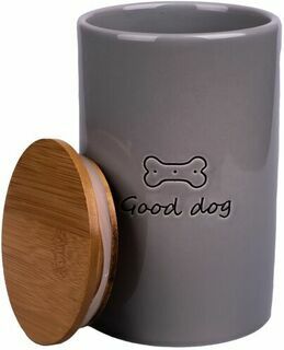 Бокс керамический для хранения корма для собак GOOD DOG