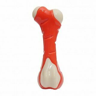 ROSEWOOD Игрушка для собак нейлон &quot;Кость с ароматом курицы&quot;, красная, 19см (Великобритания)