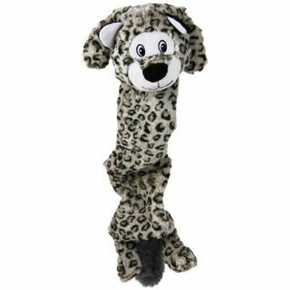 KONG игрушка для собак Джамбо Снежный Барс XL большая