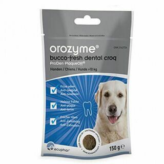 Жевательные крекеры Orozyme Dental Croq (150 гр) для собак больше 10 кг
