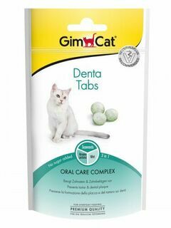 GIMCAT Витамины для кошек для ухода за полостью рта &quot;Дента Твбс&quot; 40 г (30017)