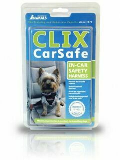 COA Шлейка автомобильная для собак с ремнем безопасности &quot;CLIX CarSafe&quot;