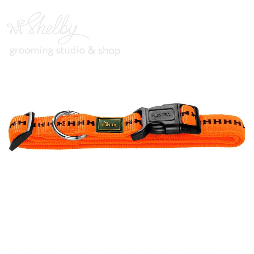 Hunter oшейник для собак Power Grip VB 30-45 / M (30-45 см) оранжевый
