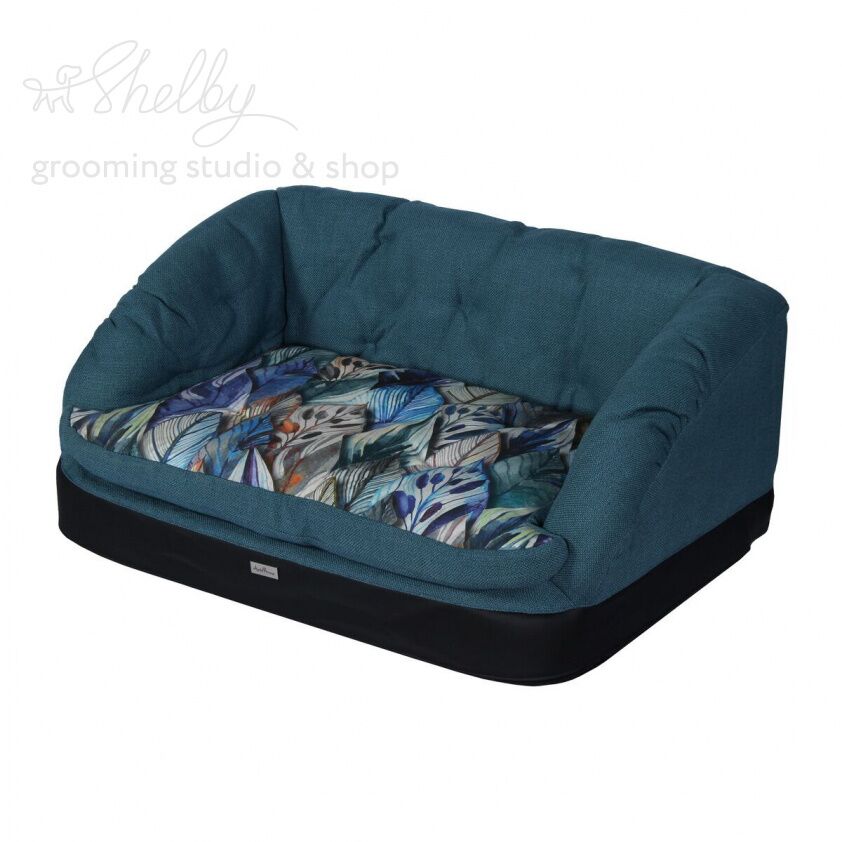 Лежак-диван для домашних животных "Francine", синий, 60x50x36см