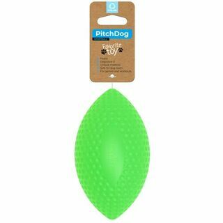 PitchDog SPORTBALL игровой мяч-регби для апортировки 9 см, зеленый