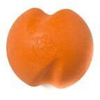 West Paw Zogoflex игрушка для собак мячик Jive L 8 см оранжевый