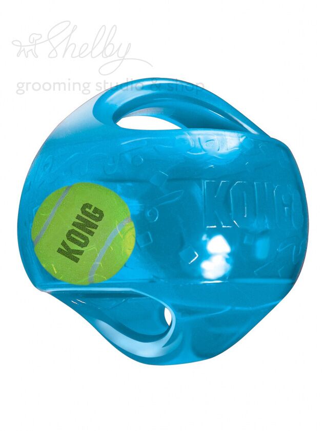KONG игрушка для собак Джумблер Мячик L/XL 18 см синтетическая резина, цвета в ассортименте