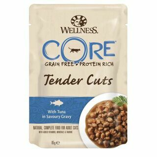 TENDER CUTS паучи из тунца в виде нарезки в соусе для кошек 85 г