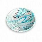 TARHONG Миска для животных "Marble Swirl", мрамор цветной, 13.3х2.8см/180мл