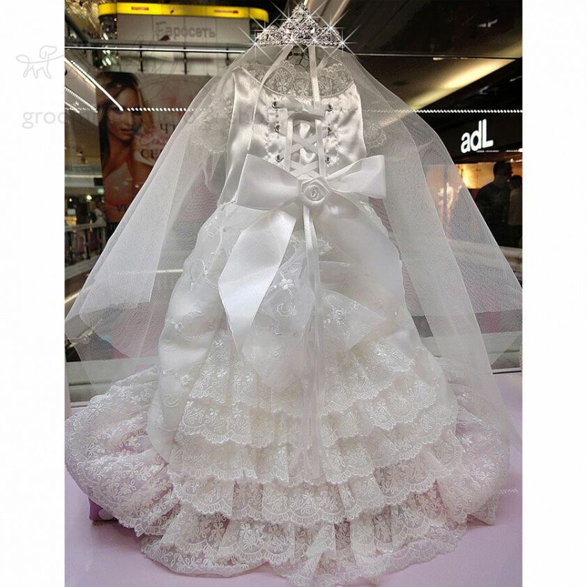 008 Платье свадебное S