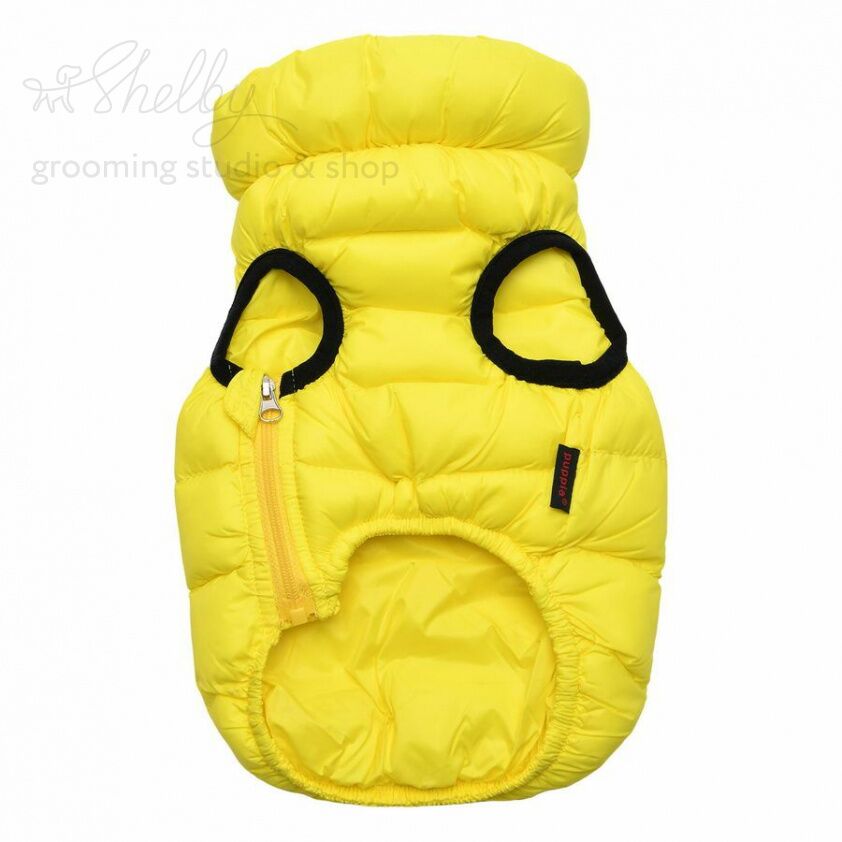 PUPPIA Жилет для собак утеплённый "Ultra Light Vest B", жёлтый XL 36 см 56 см 38 см