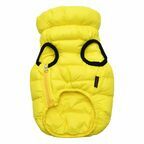 PUPPIA Жилет для собак утеплённый "Ultra Light Vest B", жёлтый L 32 см 50 см 32 см