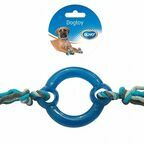 DUVO+ Игрушка для собак резиновая "Кольцо с веревками"