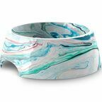Миска для животных "Marble Swirl", мрамор цветной, 590 мл