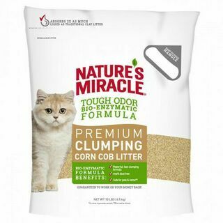 Наполнитель 8in1 кукурузный NM Premium Natural Care для кошачьего туалета комкующийся 4,5 кг (10 л)