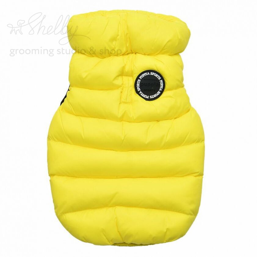 PUPPIA Жилет для собак утеплённый "Ultra Light Vest B", жёлтый M 28 см 42 см 27 см