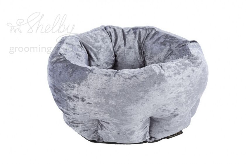 Лежак для животных "Velvet", серый, 45см