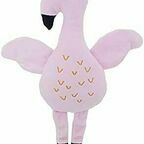 ROSEWOOD Эко-игрушка для собак мягкая "Фламинго", розовая, 32x5x23см 