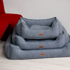 BoonWood Pets, микровелюр, M 70x60 см, синий графит