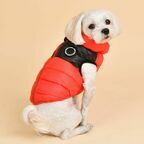PUPPIA Жилет для собак утеплённый "Ultralight 2Colorway", красный XL 38 см 54 см 38 см