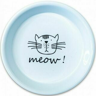 КерамикАрт миска керамическая для кошек MEOW!