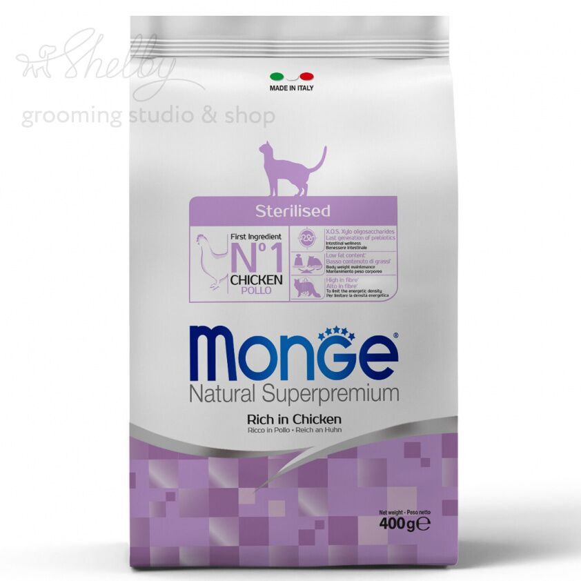 Monge Cat Sterilised корм для стерилизованных кошек 400 гр