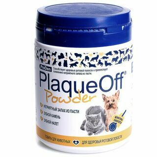 ProDen PlaqueOff средство для профилактики зубного камня у собак и кошек 180 г