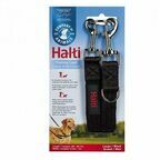 COA Поводок-перестежка для собак "HALTI Training Lead", черный, 200х2.5см (Великобритания)