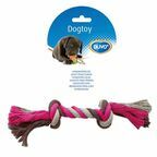 DUVO+ Игрушка веревочная для собак, розовая, 26см